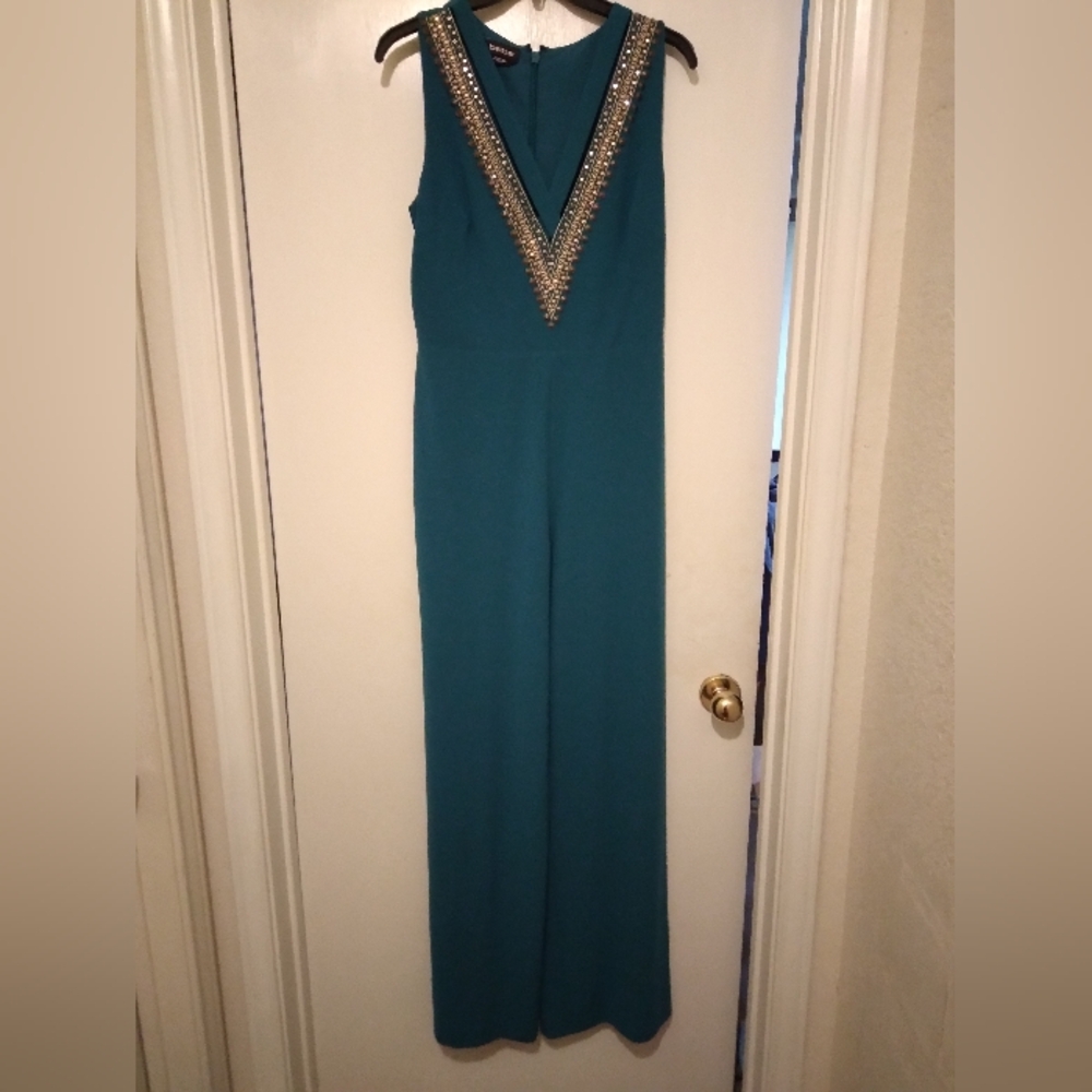 Teal jumpsuit